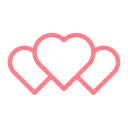 dating, heart, love, valentine, wedding svg vector icon