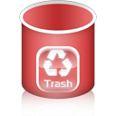 redtrashempty icon