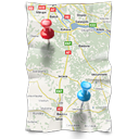 directions, gps, location, map, navigation icon
