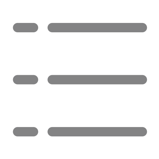 List svg vector icon