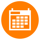 calendar, calender, date svg vector icon