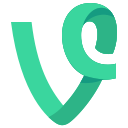 logo, media, social, vines svg vector icon