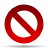 cancel, dialog icon