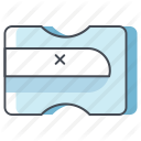 blade, design, pencil, sharp, sharpener, stationary, tool icon
