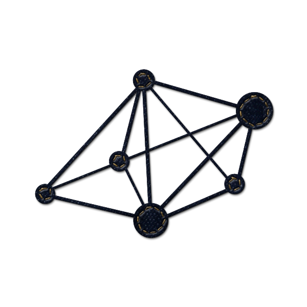 denim,jean,social,dzone,logo icon