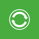 center, sync icon