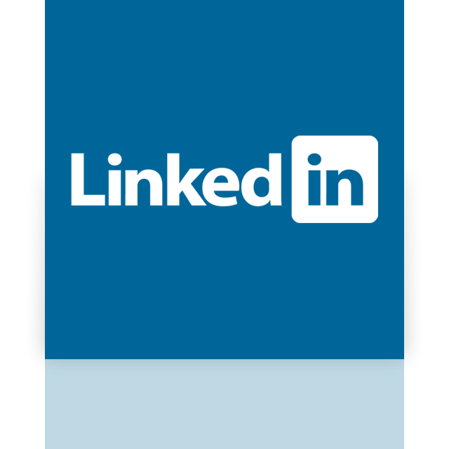 in, linked, mirror icon