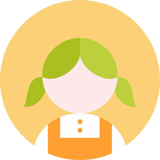 Avatar Girl svg vector icon