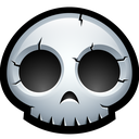 bones, dead, halloween, monster, skeleton, skull icon