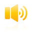 speaker, yellow icon