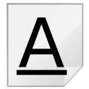 format, text, underline icon