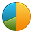 chart, pie icon