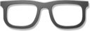 glasses, hipster icon