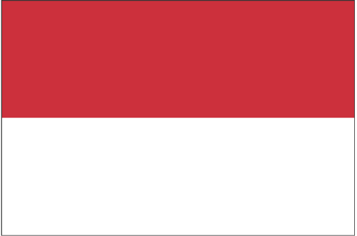Indonesia svg vector icon