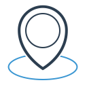 direction, location, map, marker, navigation, pin, pointer svg vector icon