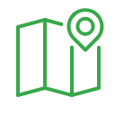 address, direction, location, map, navigation, pin svg vector icon