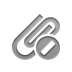 clip,cancel icon
