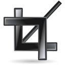 crop, cropping icon