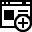 browser,window,add,plus icon