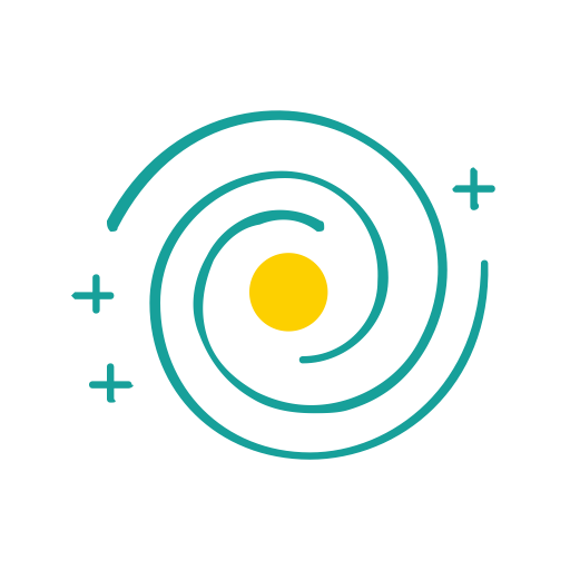 Cosmic Planet svg vector icon