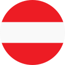 austria, flag svg vector icon