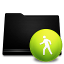 black,folder,public icon