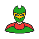 hero, power ranger, ranger, super hero svg vector icon