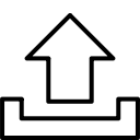 essential, upload, web svg vector icon