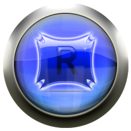 blue,rocketdock icon