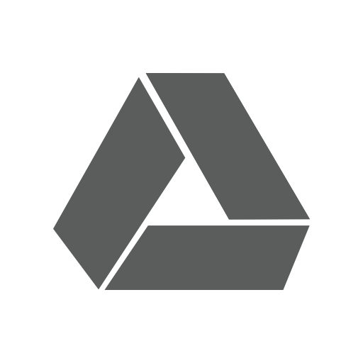 Pop Google Drive svg vector icon