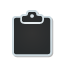 clipboard, sticker icon