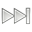 forward, gnome, media, skip icon