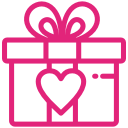gift, love, present, valentine svg vector icon