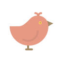 bird, easter, sparrow, spring, twitter svg vector icon
