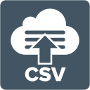 address book, contacts, csv, csv contacts import, csv import, email, mail svg vector icon