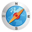 compass, navigate, navigator icon