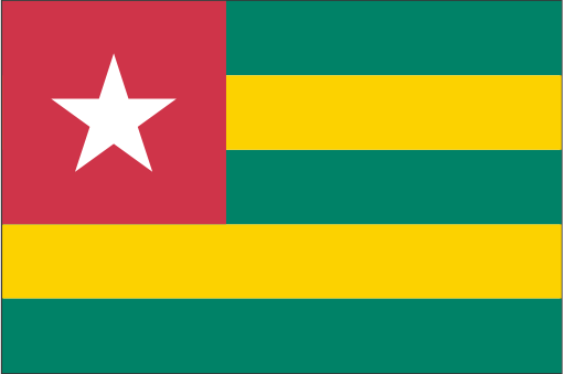 Togo svg vector icon
