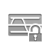 wave,cut,lock,open icon