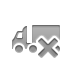 semi,trailer,truck,cross icon