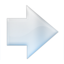 arrow, forward, next, right icon