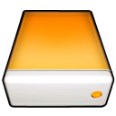 drive,orange icon