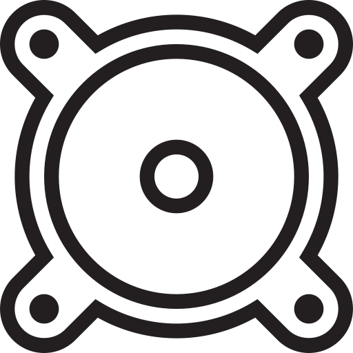Speaker svg vector icon