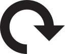 refresh, reload svg vector icon