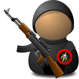 aspira,soldier,with,weapon icon