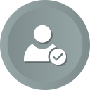 check, interface, mark, ok, ui, user, web svg vector icon