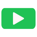 audio, button, interface, paly, sound, video svg vector icon