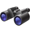 binoculars, find, search icon
