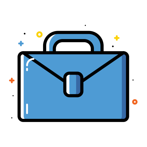 Briefcase svg vector icon