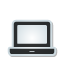 laptop, sticker icon