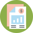balance, bill, document, paper, tax sheet svg vector icon